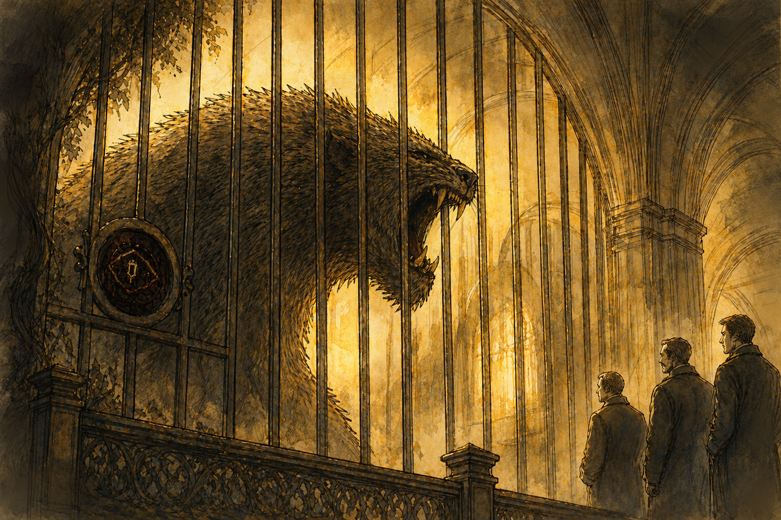 Load video: Gameplay overview video of Kryptothera the Cryptid pursuit. Hunt Cryptids in a stunning art Deco world by Noctilux Games