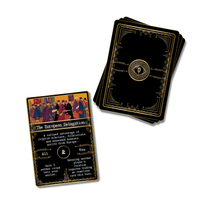 European Delegation event card from Kryptothera Cultural Exchange expansion