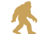Bigfoot icon representing cryptids