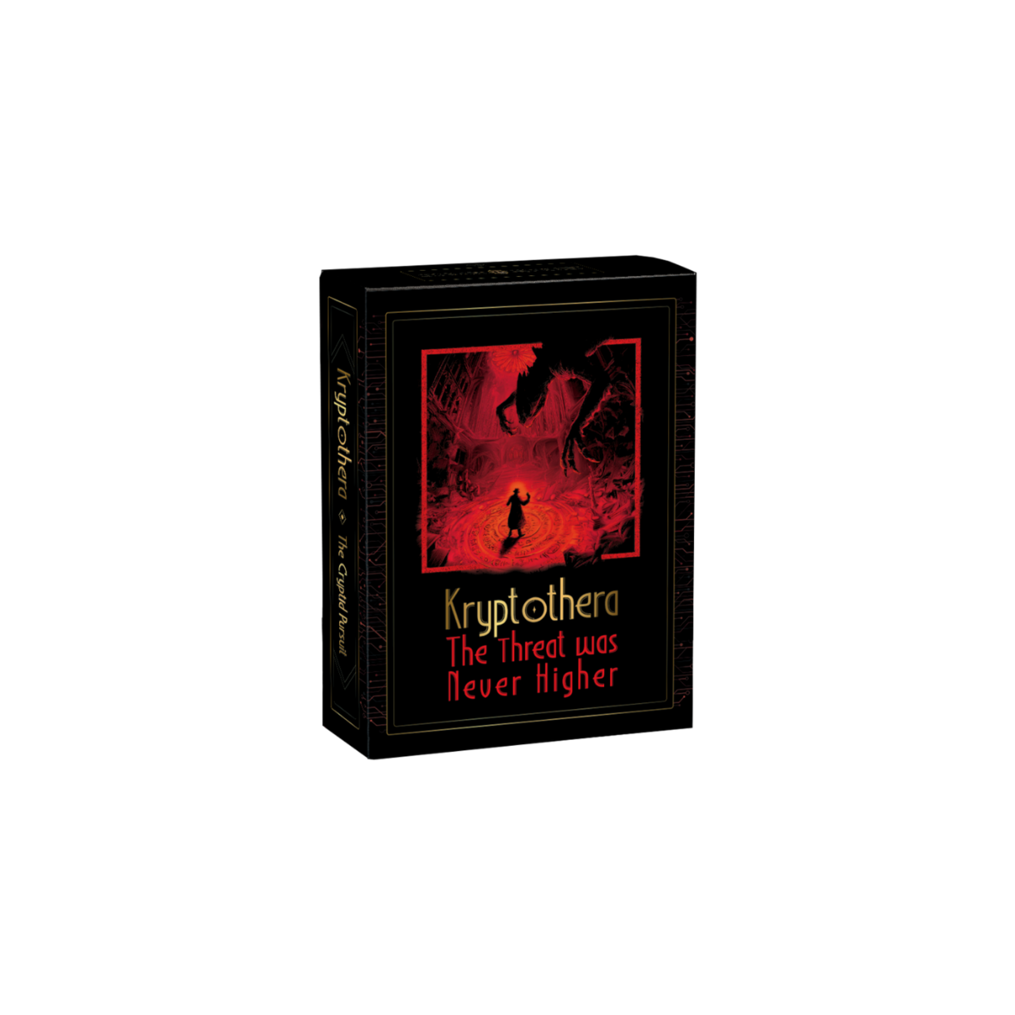Kryptothera the threat was never higher expansion board game box cover