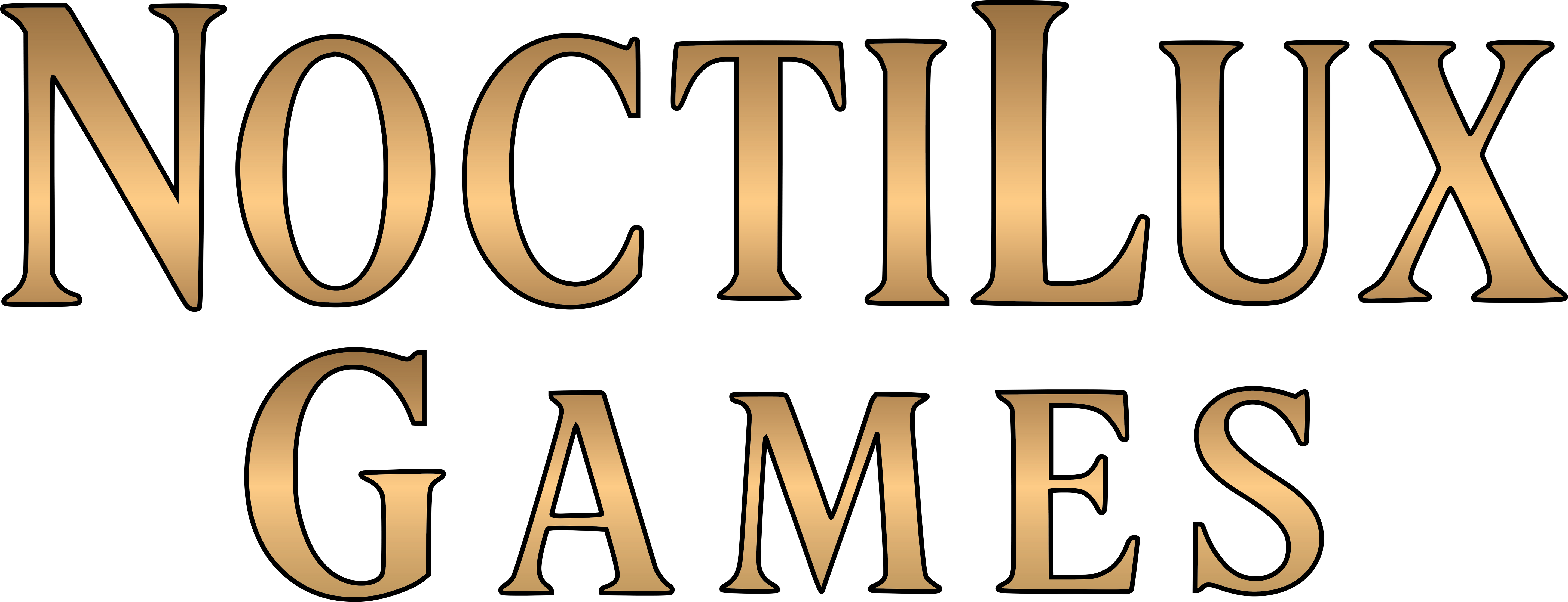 Noctilux Games logo in text